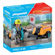 Playmobil Action Heroes Bouwvakker - 71752
