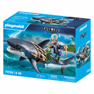 Playmobil Pirates Reuzenhaai met Piraat - 71793