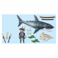 Playmobil Pirates Reuzenhaai met Piraat - 71793