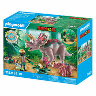 Playmobil Dinos Triceratops Familie - 71821