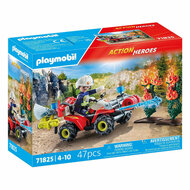 Playmobil Action Heroes Brandweer Quad - 71825