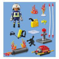 Playmobil Action Heroes Brandweerman met Waterpomp - 71826