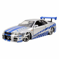 Jada Fast &amp; Furious 2002 Nissan Skyline 1:24