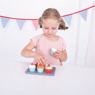 Bigjigs Houten Muffinset - Foto 5
