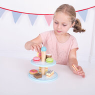 Bigjigs Houten Etagere met Taartjes - Foto 5