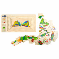 Small Foot  -  Rupsje Nooitgenoeg Lagenpuzzel, 36dlg. - Foto 5