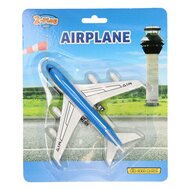 2-Play Die-cast Pull Back Vliegtuig, 14cm - Foto 6