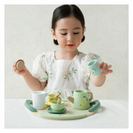 Classic World Houten Vintage Theeset met Dienblad, 14dlg. - Foto 8