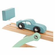 Small Foot - Houten Vrachtwagen Transporter Chicago met Auto's, 9dlg. - Foto 6