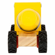 Small Foot - Houten Cementvrachtwagen Geel - Foto 6