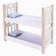 Poppen Stapelbed Grijs/Wit - Foto 6