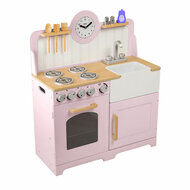 Tidlo Houten Speelkeuken Landelijk Roze, 7dlg. - Foto 8