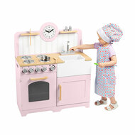Tidlo Houten Speelkeuken Landelijk Roze, 7dlg. - Foto 10