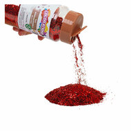 Colorations - Biologische Afbreekbare Glitter - Rood, 113 gram - Foto 8