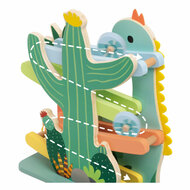 Classic World Houten Ballenbaan Dinosaurus, 4dlg. - Foto 5