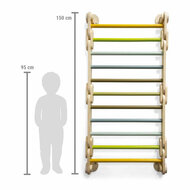 Small Foot - Houten Klimrek 2in1 Driehoek en Wandrek Adventure - Foto 5