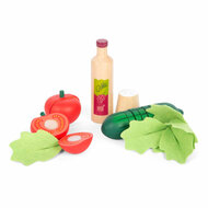 Small Foot - Houten Speelgoed Eten Salade Speelset, 11dlg. - Foto 14