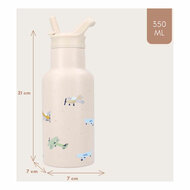 Kidzroom Drinkfles Sweet Sips Vliegtuigen, 350ml - Foto 7