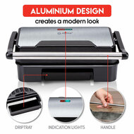 Tosti Apparaat Grill 750W - Foto 7