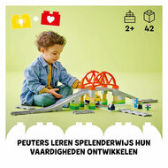 LEGO DUPLO Town 10426 Treinbrug en Rails Uitbreidingsset - Foto 7