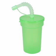 Gekleurde Drinkbekers met Rietje, 6st. - Foto 7