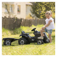 Smoby Farmer XL Traptractor met Trailer Zwart - Foto 6