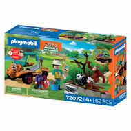 Playmobil Animals &amp; Friends Dierentuin Dierenverzorger met Voertuig - 72072