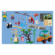 Playmobil Animals &amp; Friends Dierentuin Dierenverzorger met Voertuig - 72072