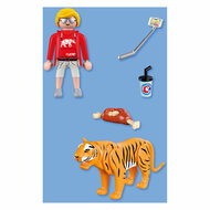 Playmobil Animals &amp; Friends Dierentuin Tijger en Bezoeker -72089