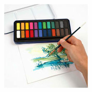Aquarelset Diverse Kleuren - 24 Kleuren - Foto 5