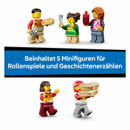 LEGO City 60496 Pizzacentrale met Voertuigen - Foto 6