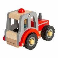 Bigjigs Houten Rode Tractor - Foto 5