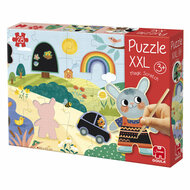 Jumbo Goula Puzzel XXL Magische Kraspuzzel - 27st. - Foto 7