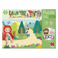 Jumbo Goula Legpuzzel XXL Roodkapje, 30st. - Foto 5
