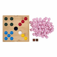 Bamboe Pig Hole Spel met Siliconen Varkentjes - Foto 5