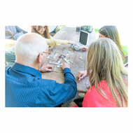 Domino Dubbel 12 Mexican Train in Aluminium Koffer - Foto 6