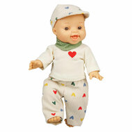 Poppen Ribfluwelen Broek Hartjesconfetti, 28-35 cm - Foto 5