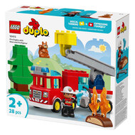 LEGO DUPLO 10473 Brandweertruck met slang en brandweerman - Foto 5