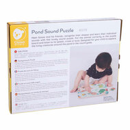 Classic World Houten Noppenpuzzel Poel met Geluid - Foto 6