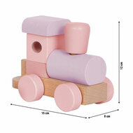 Small Foot - Houten Trein Roze - Foto 6