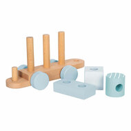 Small Foot - Houten Trein Blauw - Foto 5