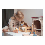 Small Foot - Speelset Paard met Stal en Accessoires in Tas - Foto 13