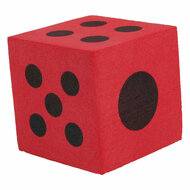 Gekleurde Foam Dobbelstenen - 4st. - Foto 5