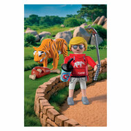 Playmobil Animals &amp; Friends Dierentuin Tijger en Bezoeker -72089 - Foto 5