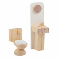Houten Poppenhuis met Accessoires, 30dlg. - Foto 6