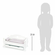 Small Foot - Houten Poppenbed met Lade en Beddengoed, 4dlg. - Foto 6