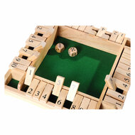 Shut the Box Houten Dobbelspel, 4 spelers - Foto 6