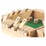 Shut the Box Houten Dobbelspel, 4 spelers - Foto 7
