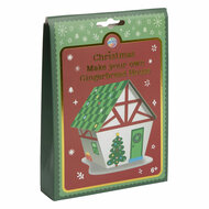 Maak je Eigen Foam Gemberhuis Kerstmis met Stickers