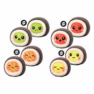 Take Me Home Kawaii Sushi Knuffel XL, 60 x 35 x 60 cm, 4 assorti